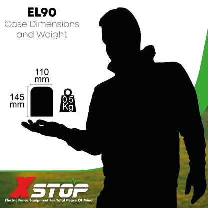 EL90 230v Mains Powered Electric Fence Energiser 0.5J - 10Km